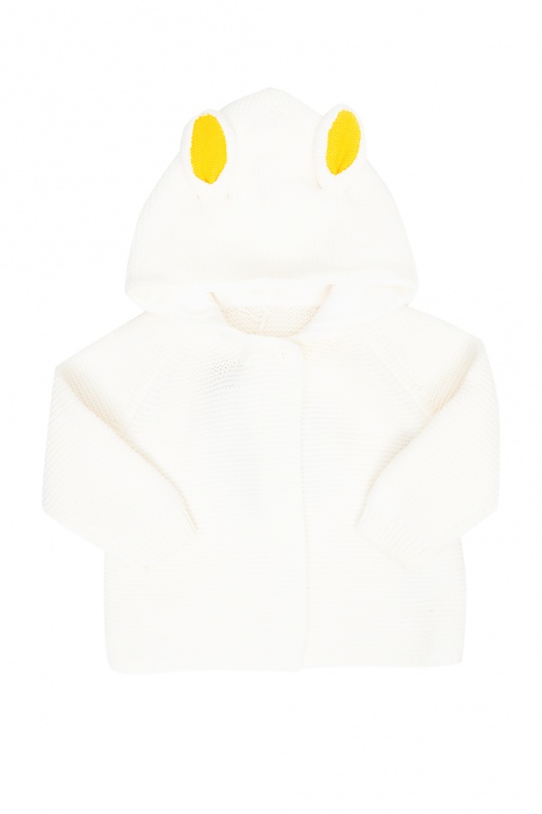 stella slides McCartney Kids Hooded cardigan